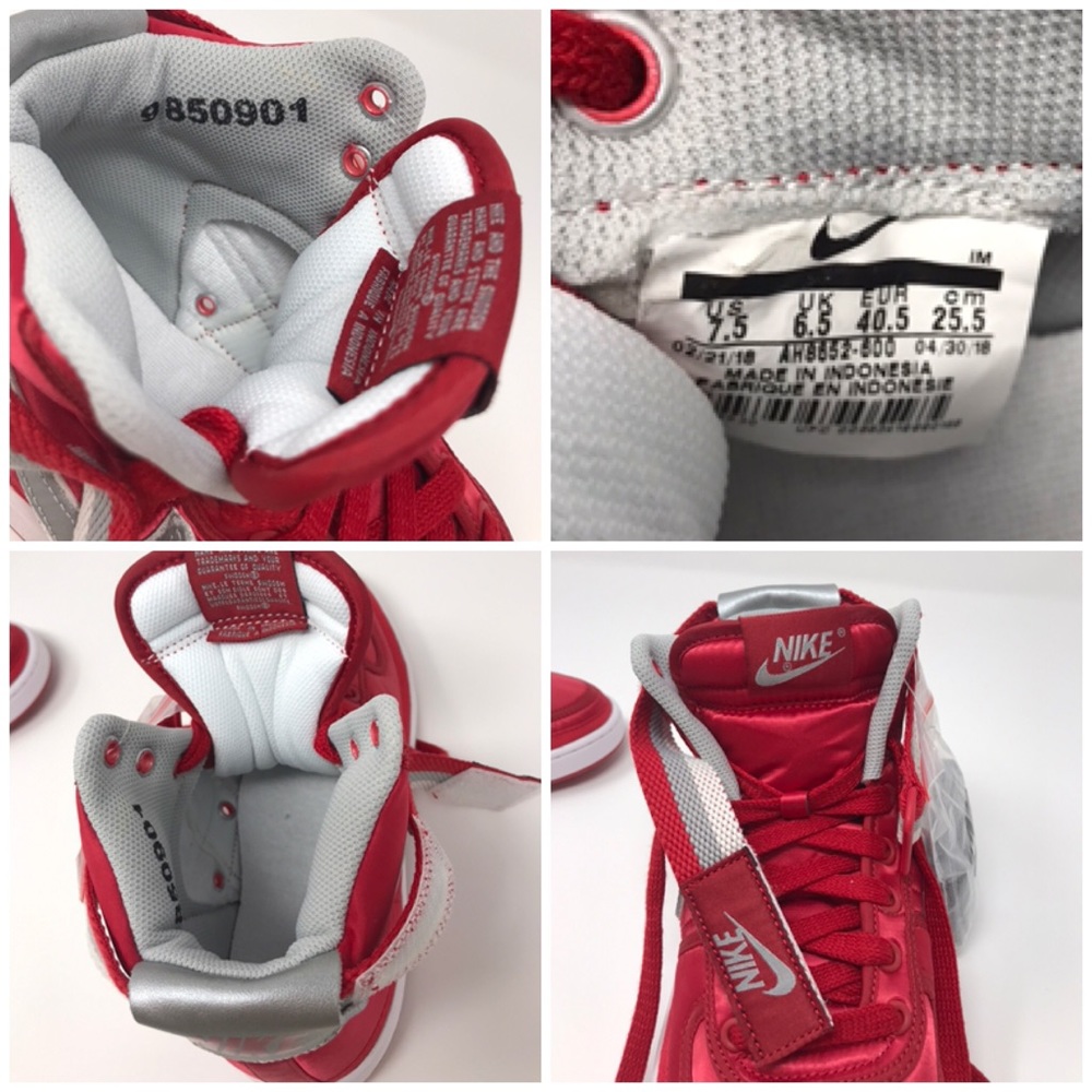 Nike Vandal High Supreme University Red W AUTHENT - Picture 7 of 7